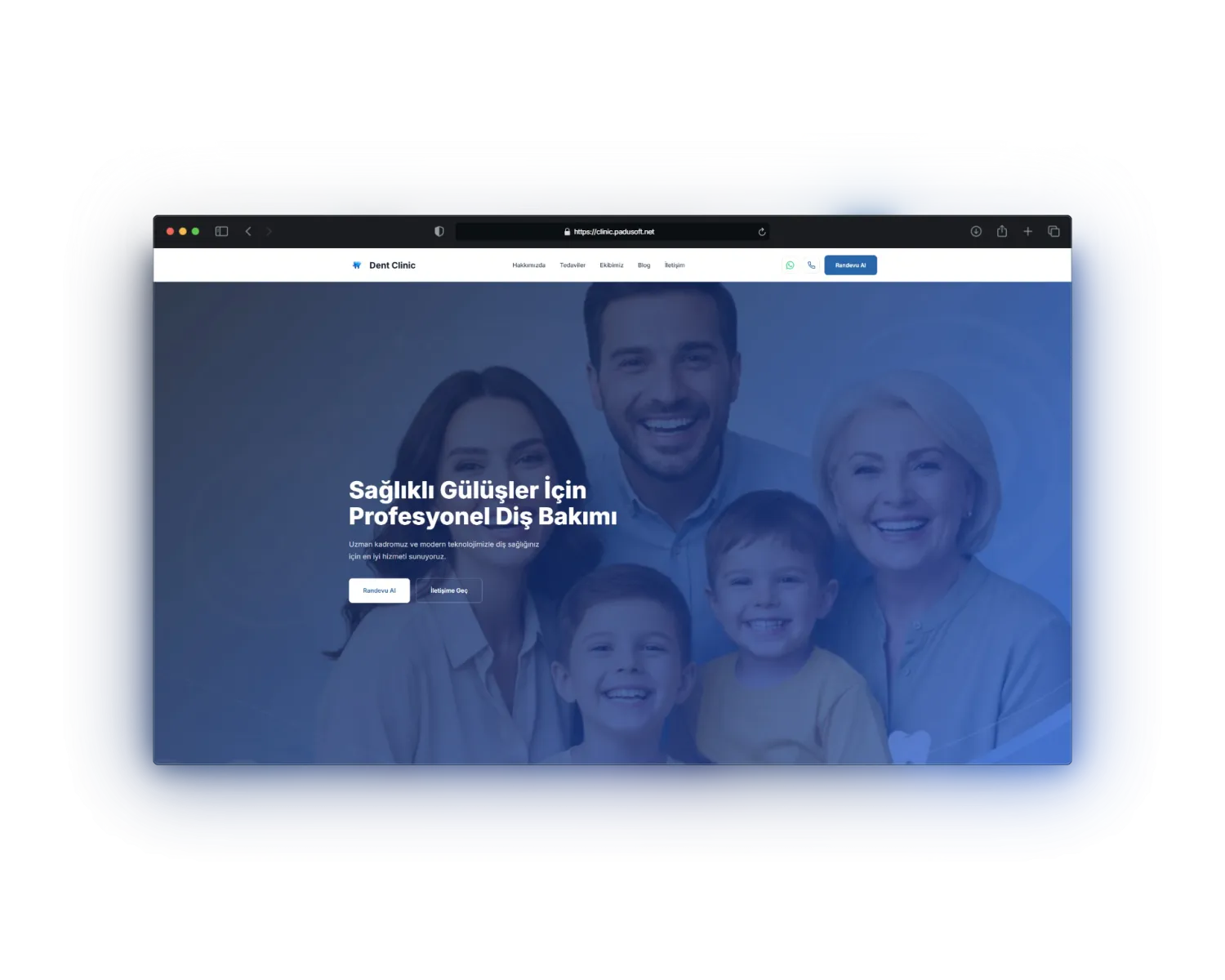 Diş Kliniği Scripti / Online Randevu Sistemi